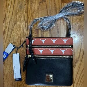 Nwt New with tags university of texas dooney & bourke crossbody bag SAMEDAY SHIP